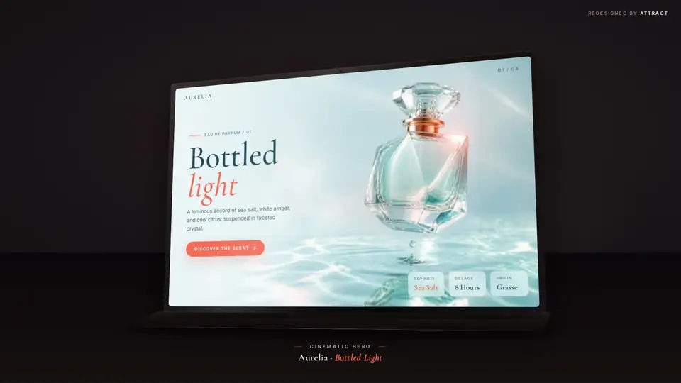 Aurelia, a Clikiti Pages redesign